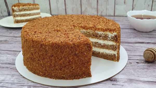 Бісквітний торт рецепт простий у мультиварку
